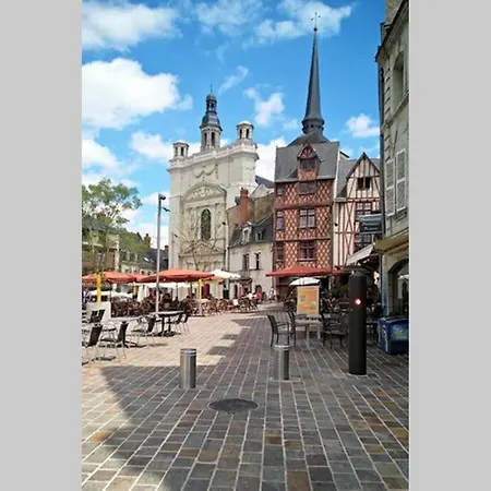 L'escapade : Maison Centre-ville Avec Cour Feriehus *