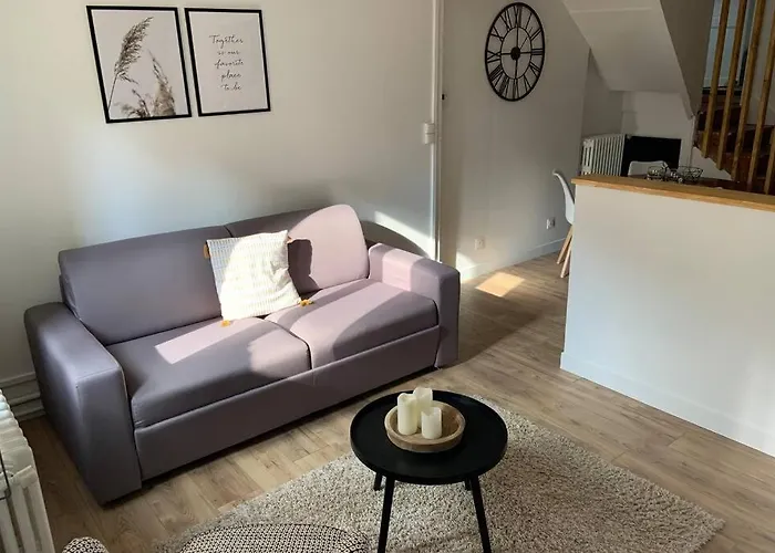 L'escapade : Maison Centre-ville Avec Cour Prázdninový dům *